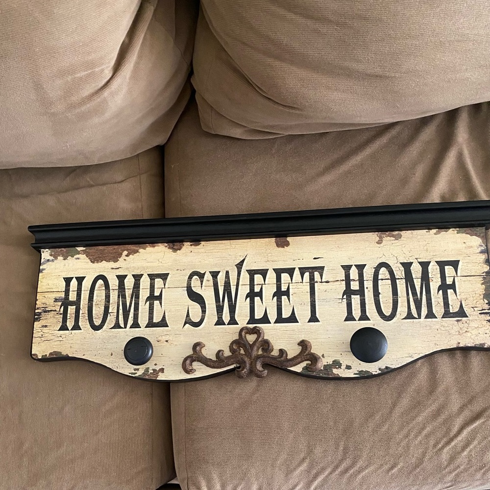Rustic Home Sweet Home Wall Decor